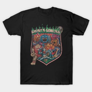 Ghosts 'n Goblins 1985 - Disstresed Vintage Style T-Shirt